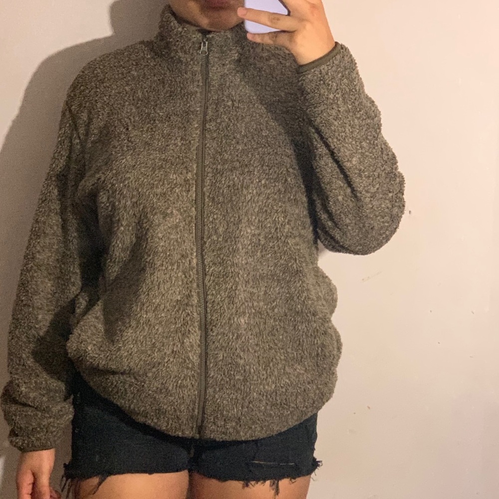Fluffy Zip Jacket